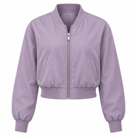 Blousons bomber respirants et coupe-vent pour adultes à bas prix, blousons bomber non tissés pour femmes, dernier design.