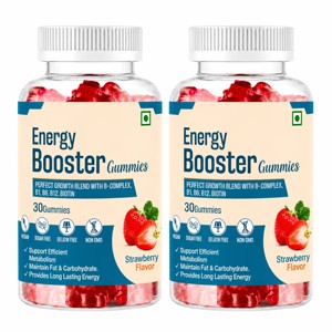 Gomitas de Apoyo Energético Natural Más Vendidas con COMPLEJO B, 81, B6, B12, BIOTINA para Energía y Resistencia Diarias, de la India - Product Image 1