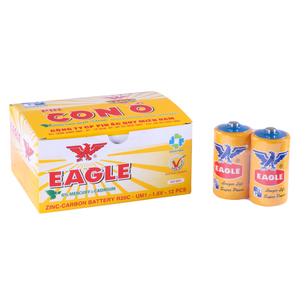 Pilas Secas de Zinc-Carbón Tamaño D R20C 1.5V, 12 Unidades, Larga Duración, Ecológicas para Dispositivos del Hogar - Product Image 5