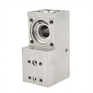 heavy duty precision cnc-machined bearing housing and rigid spindle <b>mount</b> <b>block</b> hardware - Product Image 3