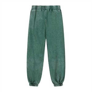 Pantalones Joggers de Pana Verde para Hombre, Cintura Elástica con Cordón, Bolsillos Laterales, Ropa Casual de Otoño, Tejido Transpirable de Peso Medio - Product Image 5
