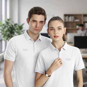 เสื้อโปโลผู้ชายคุณภาพสูง แบรนด์ OEM ผลิตจากโรงงานจีน แขนสั้น ผ้าโพลีเอสเตอร์คอตตอนปิเก้ ออกแบบเองได้ตามต้องการ - Product Image 4