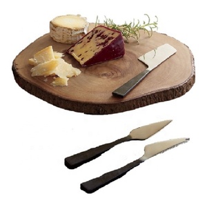 Juego de tabla de cortar de madera de acacia de la mejor calidad, rectángulo personalizado para carne, frutas, verduras, queso, carne/queso para picar - Product Image 6
