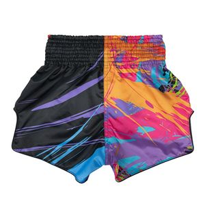 Vêtements d'arts martiaux personnalisés, shorts de combat MMA, extensibles, légers, respirants, séchage rapide, vêtements de sport pour hommes et femmes, 100% polyester - Product Image 2