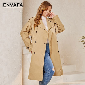 Vestes coupe-vent personnalisées de bonne qualité, vente en gros, vestes coupe-vent personnalisées pour femmes, vestes en tissu mélangé, vestes à double boutonnage, manteaux grande taille - Product Image 6
