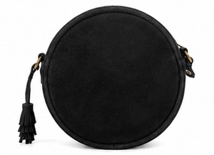 Bolso Bandolera de Cuero de Ante Estilo Bohemio Vintage Gravs Premium para Mujer, con Patrón Geométrico de Caramelos y Correa de Cadena Ajustable - Product Image 4