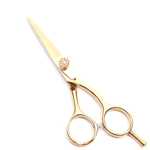 Ciseaux de barbier professionnels en acier inoxydable avec lame tranchante pour les fournitures de salon de coiffure et la coupe de cheveux - Product Image 4