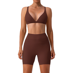 Women's Running Yoga Gym Sport Biker Butterfly Mid Elastic Waist Spandex Quick Dry Shorts Tennis Summer Youth Girls <b>Flowy</b> - Product Image 3