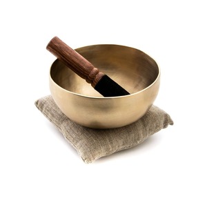 Bol chantant Sacrosanct en laiton, outil de méditation traditionnel pour le yoga, la thérapie sonore, la relaxation et l'énergie spirituelle - Product Image 5