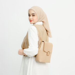 SORA BAG Women's Fashion Waterproof Square <b>Backpack</b> Synthetic <b>Leather</b> Authentic Drill Lining Buckle Closure <b>Large</b> Capacity Daily - Product Image 3