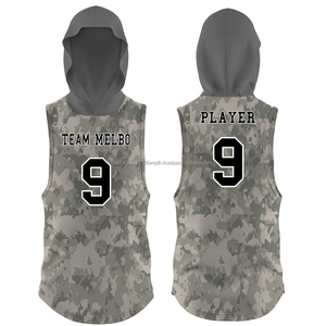 High Quality Custom 7v7 Flag Football Uniform Plus Size Breathable Quick Dry <b>Polyester</b> Heat-Transfer Sleeveless <b>Shirts</b> Summer - Product Image 1