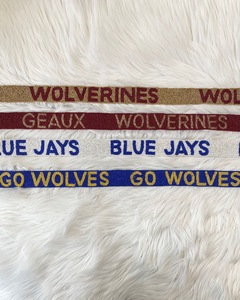 OHIO BOBCATS Go Mocs Sangle de sac à bandoulière personnalisée perlée, poignée de sac bandoulière faite main, broderie de perles de rocaille, durable - Product Image 5