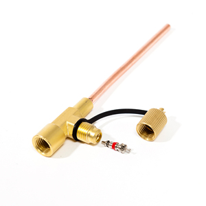 Raccord en T pour CVC à connexion directe pour test de fuite sans embout de charge et sans ensemble manomètre miniature - Product Image 3