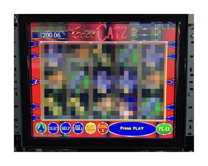 Cool Catz Pot Gold Fox 340 V1 5 lignes Machine de jeu d'arcade Coin Pusher Carte de jeu Pog Wms550 Personnalisable JAMMA - Product Image 2