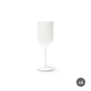 Juego de 6 Copas de Vino Blanco Excelsa, Diseño Nórdico, 41 Cl - Product Image 1