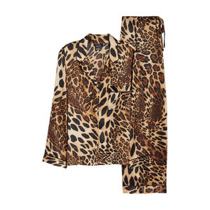 Nuevo Conjunto de Pijama Elegante de Seda/Algodón Satinado Térmico de Alta Calidad Personalizado para Mujer con Logotipo Frontal - Product Image 5