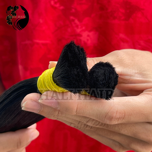 Extensiones de cabello Hali súper doble vietnamita 100%, cutícula recta alineada, alta calidad, teñido a granel, sensación suave y sedosa - Product Image 4