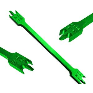 Green Color Coated Dental Orthodontic Gauge Bracket Height Measuring Gauge Premium German Durable Orthodontic by <b>Blush</b> surgical - Product Image 1