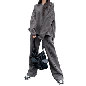 Ensemble de Jogging pour femmes, séchage rapide, de haute qualité, vente en gros, baggy oversize, ensemble 2 pièces, survêtement de créateur - Product Image 1