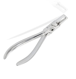 Pinzas para Remover Brackets de Ortodoncia, Instrumento Quirúrgico Dental de Acero Inoxidable, Clase I, Plateadas, Manuales - Product Image 3