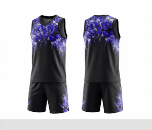 Basketball Team Uniform Full Sublimation Quick Dry Breathable Polyester Jersey And Shorts Team Sportswear For <b>Men</b> Women Youth - Product Image 6