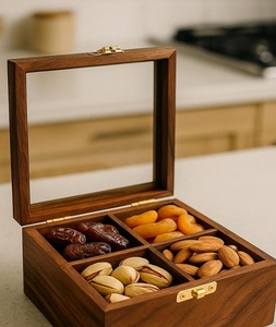 Handcrafted Customized Wooden Masala Box Spice <b>Storage</b> Kitchen <b>Cabinet</b> Powder Home Kitchen - Product Image 4