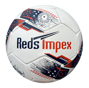 ลูกฟุตบอล PVC ระดับมืออาชีพ แบรนด์สั่งทำได้ ขนาดและสีให้เลือกได้ ทนทาน ดีไซน์ประสิทธิภาพสูง สำหรับการฝึกซ้อมและการแข่งขัน - Product Image 1