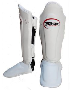 Protège-tibias en cuir véritable pour entraînement de kick-boxing, dernier design, prix de gros RTS, personnalisables, professionnels - Product Image 3