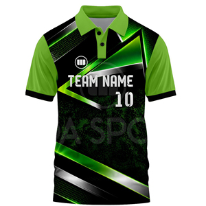 เสื้อคริกเก็ตผู้ชายแบบสั่งทำพิเศษ เนื้อผ้าแห้งเร็ว ระบายอากาศได้ดี ชุดทีมกีฬา ผู้จำหน่ายขายส่ง - Product Image 2