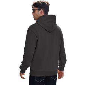 Wholesale Custom Drop Shoulder Pullover Hoodies Men 100%Cotton Fleece <b>Sweatshirt</b> <b>Embroidery</b> Puff Print Solid Terry Men's Hoodies - Product Image 6