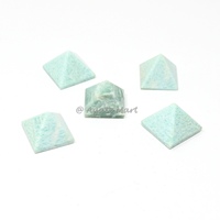 Großhandel Natur polierter Stein Schwarz Achat Pyramide Kristall pyramide Heilung Energie Sound Ägyptische Pyramiden für Meditation
