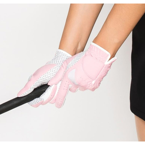 ถุงมือกอล์ฟสำหรับผู้หญิง PU ระดับพรีเมียม กันลื่น ระบายอากาศได้ดี ปิดด้วยแถบตีนตุ๊กแก ลายยางนูน สำหรับมือซ้าย Pro Tour - Product Image 5
