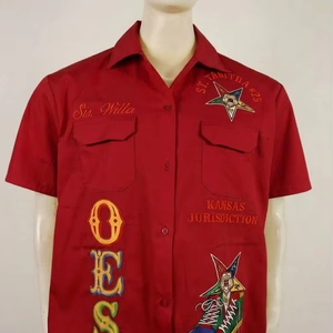Chemise OES Apparel – Vêtements de l'Ordre de l'Étoile d'Orient – Ordre de l'Étoile d'Orient (OES) avec cette magnifique chemise OES au design élégant - Product Image 1