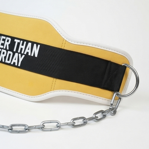 Ceinture de musculation en néoprène avec chaîne pour entraînement de force intensif, ceinture de musculation avec chaîne en acier - Product Image 5