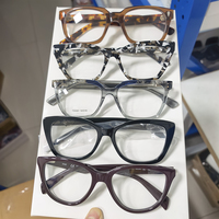 Monture Optique Épaisse en Acétate Légère et Confortable Style Vintage – Lunettes de Vue Tendance – En Stock – Offre Spéciale