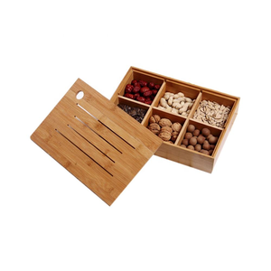 Boîte à fruits secs en bois durable de qualité supérieure, forme personnalisable, couvercle étonnant, design moderne pour la cuisine, rangement - Product Image 4