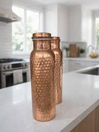 Botella de Agua de Cobre para Hidratación en el Campus, para Estudiantes, para el Consumo Diario de Agua y un Estilo de Vida Saludable - Product Image 6