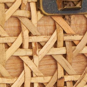 Eco Friendly Wicker Rattan <b>Storage</b> Box with Lid Organizer Basket Home Decor OEM Supplier Organizer for Snacks <b>Remote</b> <b>Control</b> OEM - Product Image 2