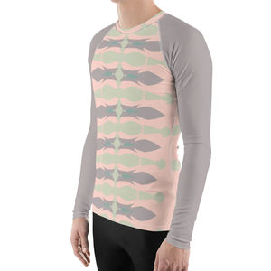 Rashguard à manches longues 100% bonne qualité pour hommes, nouveau design, col rond, pour la gym et le fitness, pour adultes. - Product Image 3