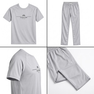 Conjunto Deportivo Interlock al por Mayor, Diseño Ligero 2 en 1, Transpirable, de Secado Rápido, para Entrenamiento Atlético, Gimnasio, Correr y Trotar - Product Image 5