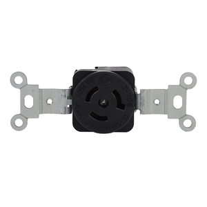 Prise industrielle Hubbell compatible J-706 NEMA L6-15R à verrouillage par torsion, 15A 250V, protection IP20, conçue avec précision - Product Image 6