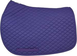 Almohadilla básica para silla de montar de caballo – Acolchado con diseño de diamantes, forro de franela, almohadilla transpirable para entrenamiento de caballos - Product Image 3