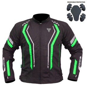 CE Approved Short Reflective Riding <b>Jacket</b> Waterproof Breathable <b>Lightweight</b> Textile for All Seasons Custom Motorbike <b>Jacket</b> - Product Image 1
