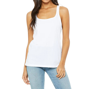 Débardeur de sport uni pour femme, confortable, respirant, sans manches, en vente en ligne à bas prix - Product Image 1