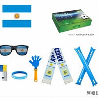 Kit d'accessoires de supporter en gros 2026 Mexique – Écharpe en polyester, lunettes, bracelet, cache-visage, drapeau imprimé UV