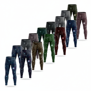 Leggings de Compresión Estampados Personalizados para Todas las Temporadas, Pantalones Deportivos de Secado Rápido para Gimnasio, Running, Fitness y Entrenamiento - Product Image 1