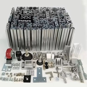Perfiles de Extrusión Cuadrados de Aluminio Serie 6000 Personalizados para Accesorios de Transmisión de Energía - Product Image 2