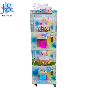 Prix d'arcade à pièces de machine de receveur de griffes à deux couches pour les parcs d'attractions de zone de divertissement d'enfants centres de jeu faits fer - Product Image 2