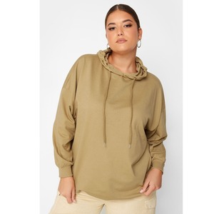 Sudadera con Capucha Extra Grande de Felpa para Mujer, de Lujo y Calidad, con Logotipo Bordado Personalizado, OEM, con Personalización - Product Image 3