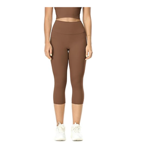 Nouvelle Arrivée - Leggings Capri de Yoga pour Femme, Confort Extérieur, Extensibles, Séchage Rapide, Idéaux pour le Sport et le Fitness - Vente en Gros Personnalisée - Product Image 3